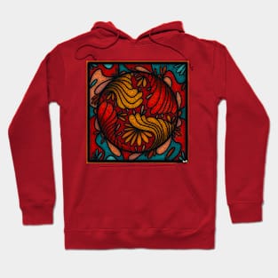 ABSTRACT FLORAL Hoodie